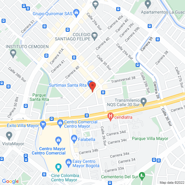 Mapa de Aaa Cpt Consultores Ltda