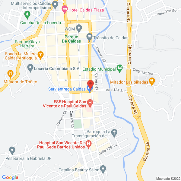 Mapa de Accecars