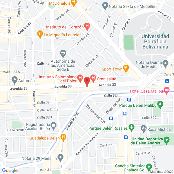 Mapa de Academia De Inglés Mr. Slang E.U.