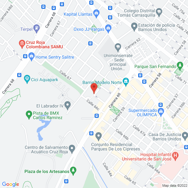 Mapa de Acca Ltda