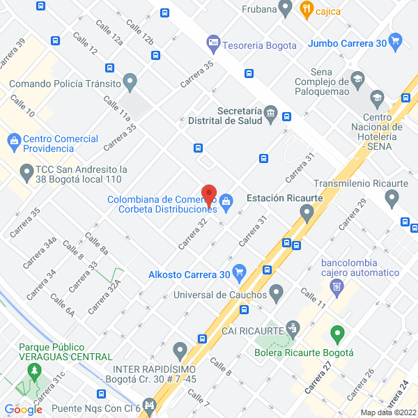 Mapa de Accescol Ltda.