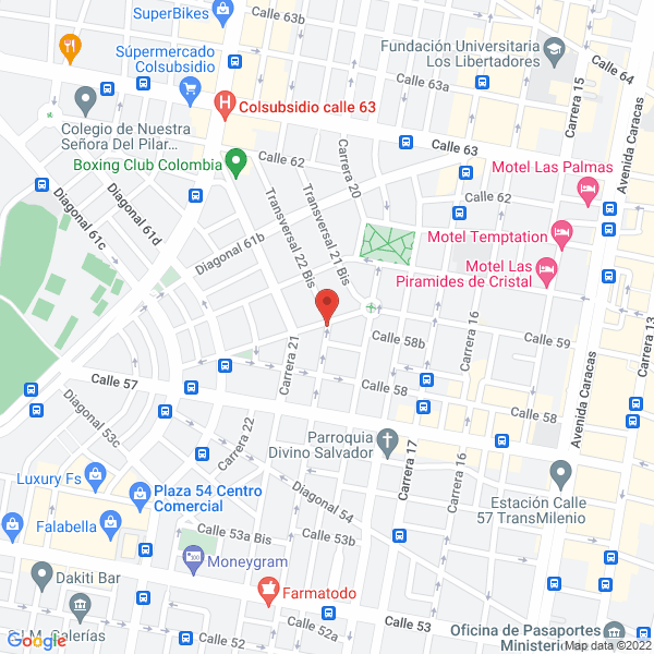 Mapa de Acn Computadores Ltda