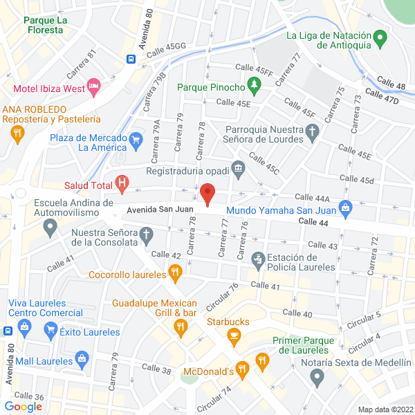Mapa de Constructora Duran Ocampo S.A.
