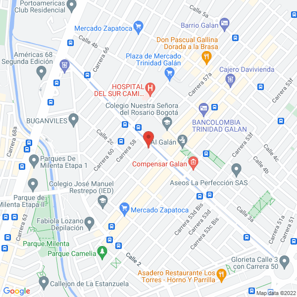 Mapa de Fábrica De Tejos La Moñona