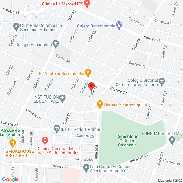 Map of Tecnoplus Colombia S.A.S..