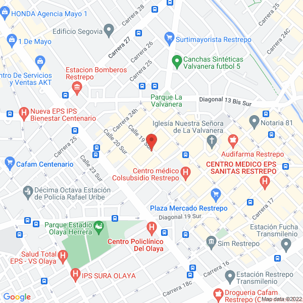 Mapa de Centrodenegocioslcamway