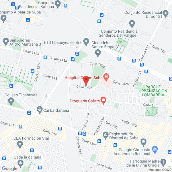 Mapa de Beltrán Obando Carlos Andrés