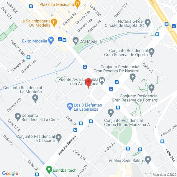Mapa de 3J Team S.A.S.