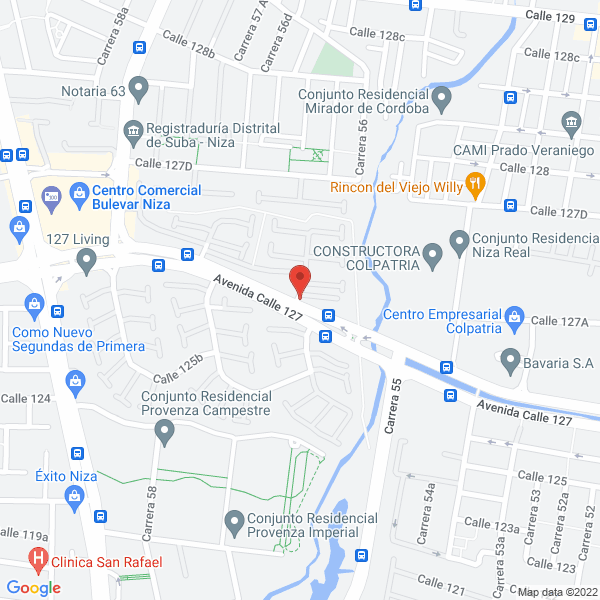 Mapa de A G D Ingenieria Ltda