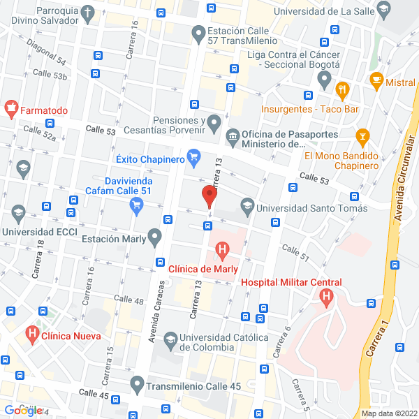 Mapa de Acm Auditores & Consultores S.A.S