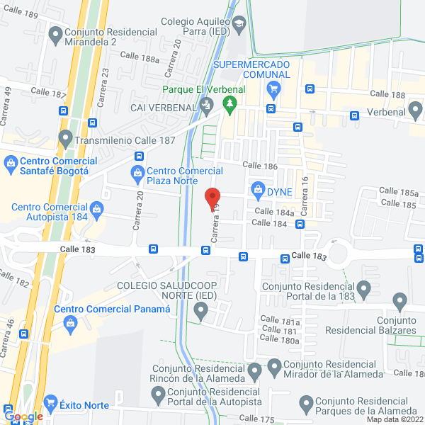 Mapa de Agencia Check Seguros S.A.S.