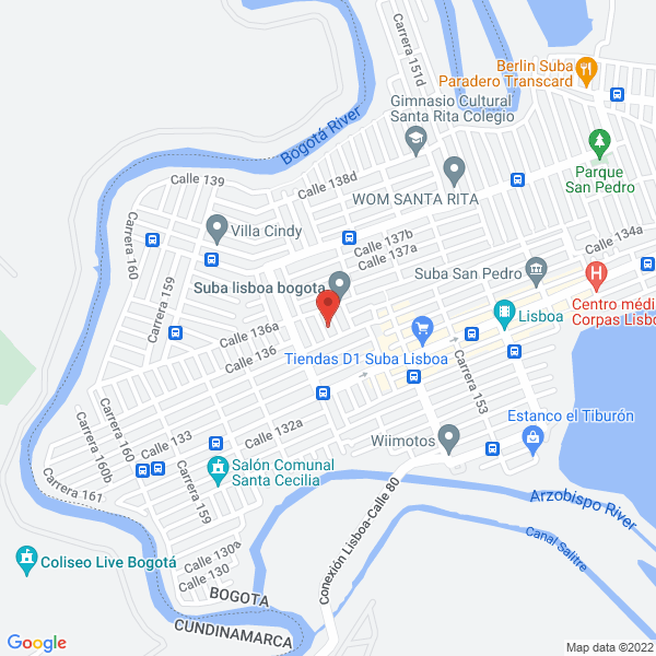 Mapa de D B Construcciones S.A.S.