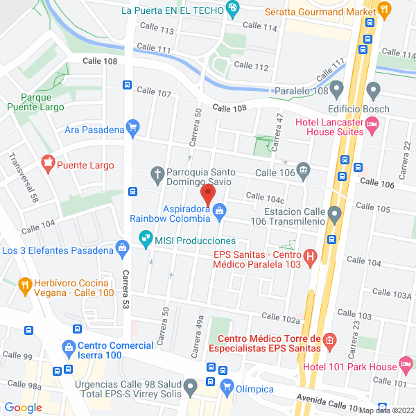 Mapa de Britt Marketing Colombia Ltda