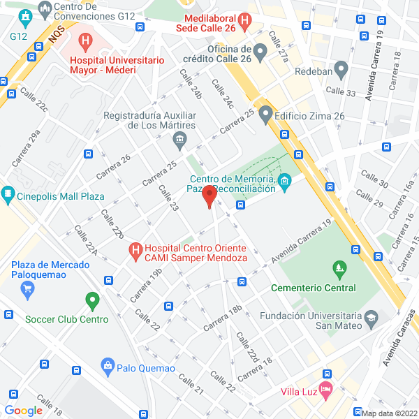 Mapa de Deposito Castro S.A.S