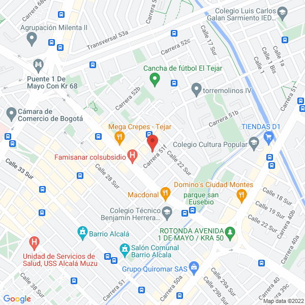 Mapa de Flex Service Ltda