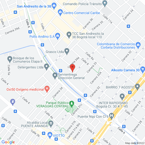 Mapa de Digital Graphic Colombia S.A.S