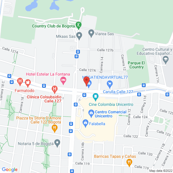 Mapa de Cali Colombia Sas