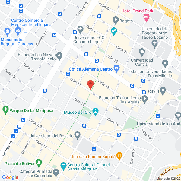 Mapa de Carlos Forero Olaya Y Cía Ltda