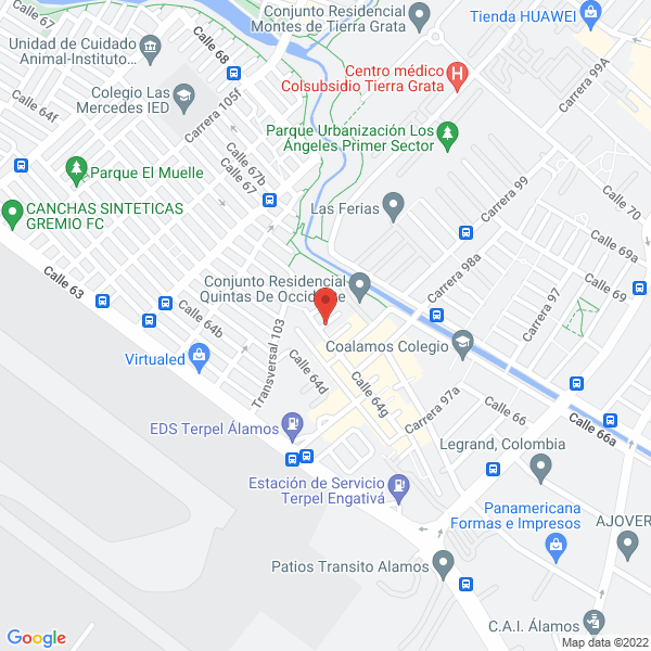 Mapa de Coflac Arquitectura E Ingeniería S.A.S.