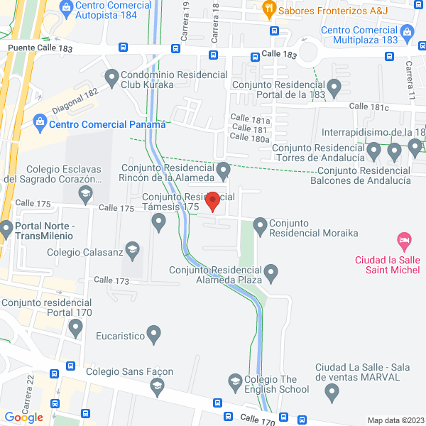 Mapa de Comercializadora Importadora Y Exportadora Novaclok S.A.S.