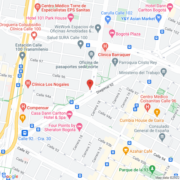 Mapa de Hardnetics Ltda.