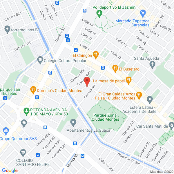 Mapa de Industrias Flexicar S.A.S.