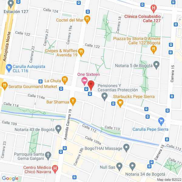 Mapa de Inesan Inc Sas
