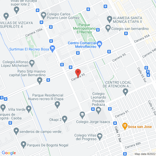 Mapa de Instalaciones Mp Sas