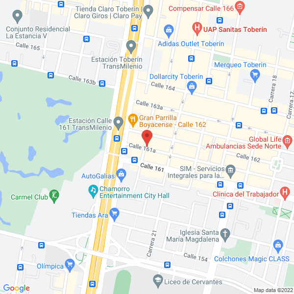 Mapa de Health&Pharma S.A.S.