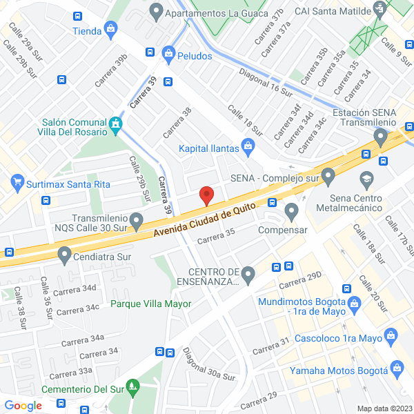 Mapa de Servicios Y Montajes De Refrigeracion Colombia Ltda.
