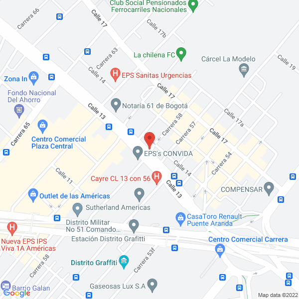Mapa de Publicaciones Mi Region Sas