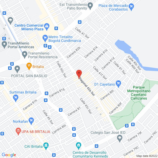 Mapa de Purocaucho S.A.S.