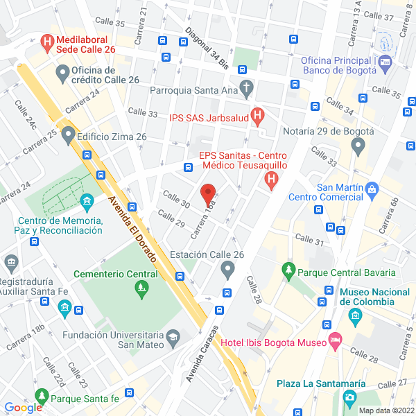 Mapa de Puntualmente Sas