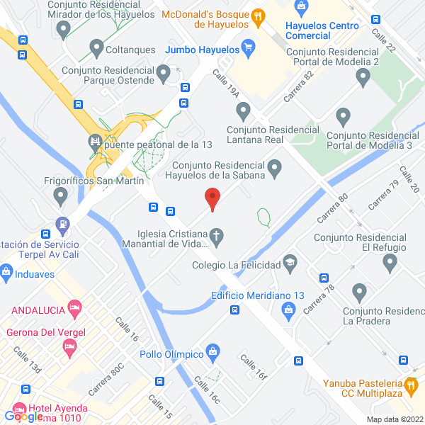 Mapa de R&L Contadores S.A.S.