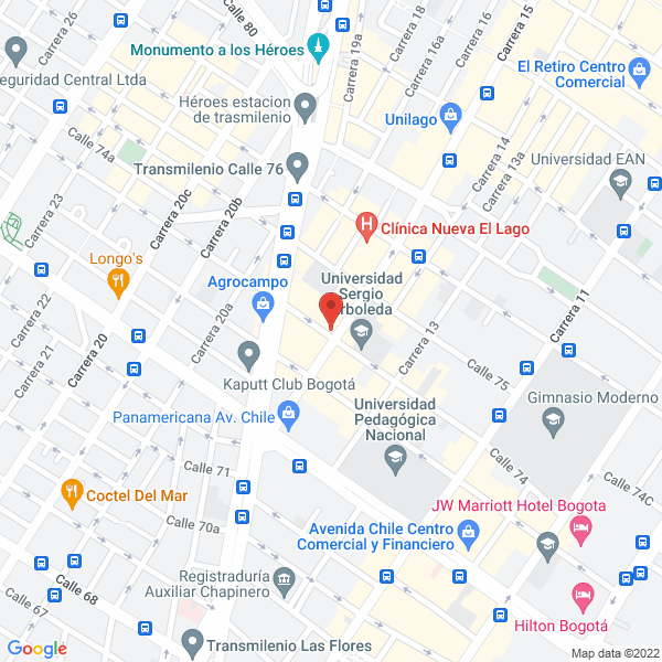 Mapa de Rojo Films S.A.S.