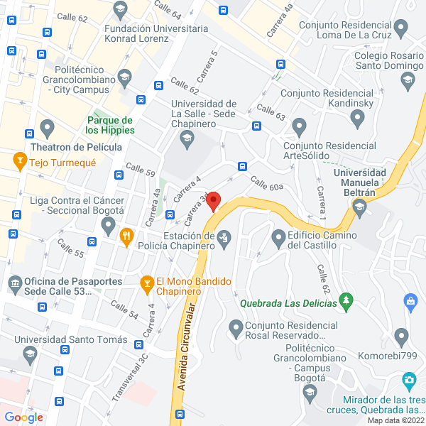 Mapa de San Per S.A.S.