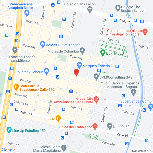 Mapa de Segura Moron & Castañeda Asesores En Salud Ltda