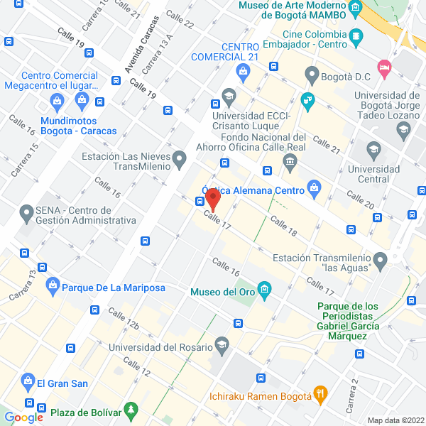 Mapa de Credisoluciones A Tú Alcance S.A.S.