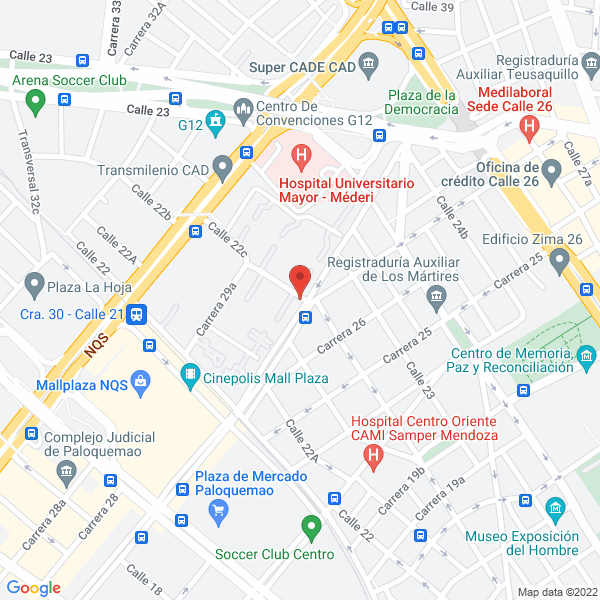 Mapa de Souzaweich Sas