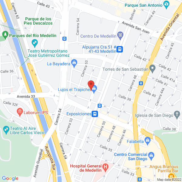 Mapa de Almacén Agapo