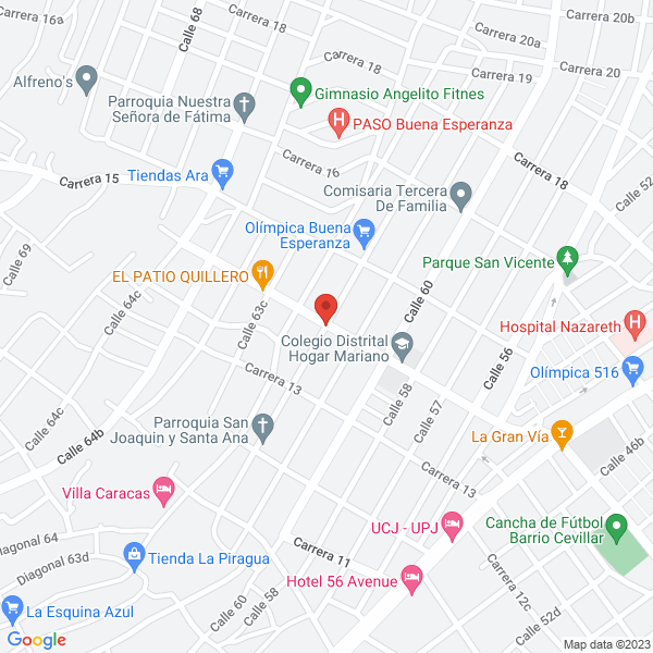 Map of Estadero Y Comidas Rápidas La Esquina Del Sabor
