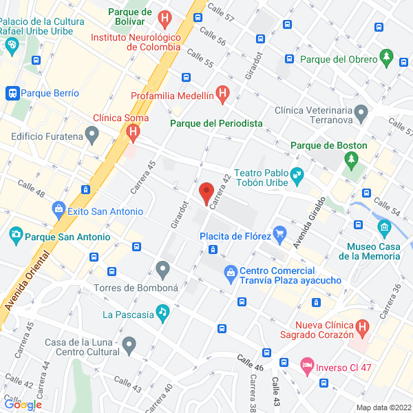 Mapa de Peluqueria Belleza Latina2