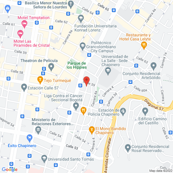 Mapa de Classic Love Tattoo