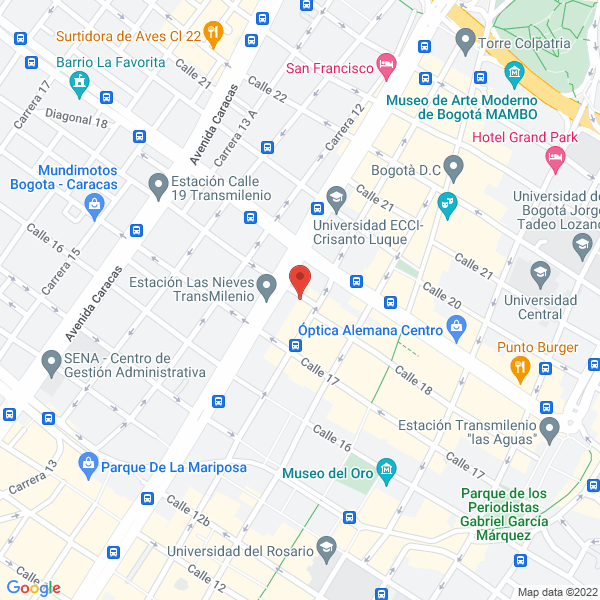 Mapa de Relojería Casio Colseguros