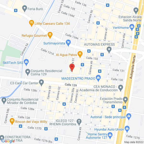 Mapa de Mediinsumos S.A.S.