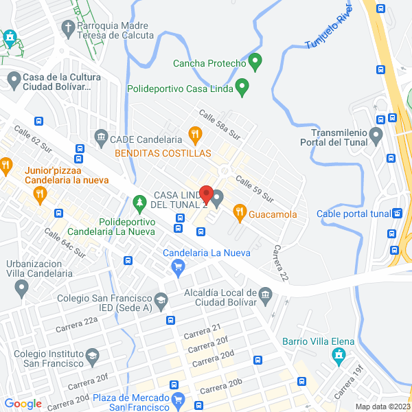 Mapa de Achury Peluquería