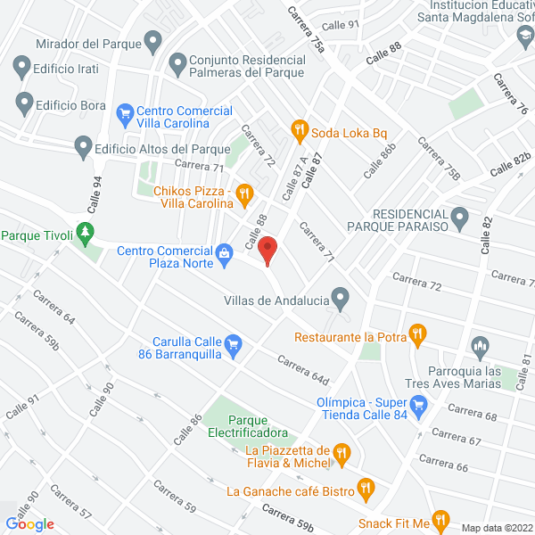Map of Ferretería J.P