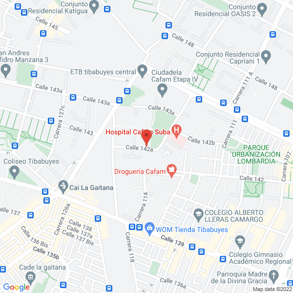 Mapa de Pozo Estudios S A S