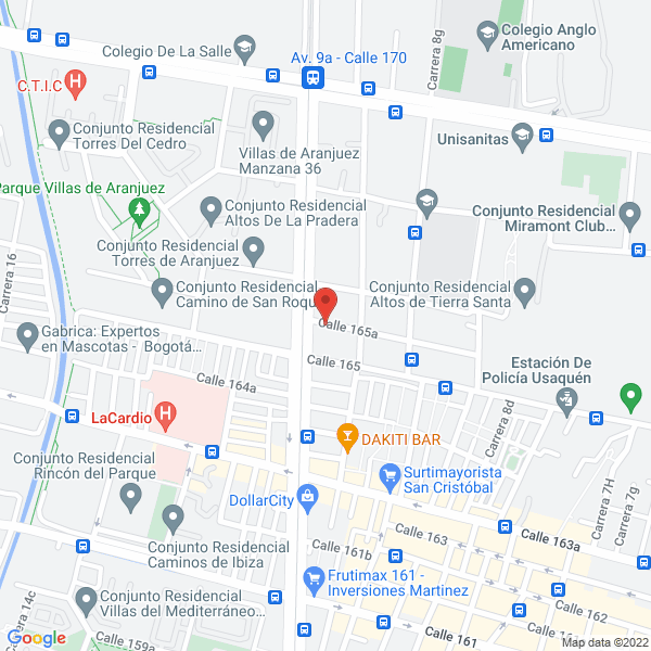 Mapa de Inversiones Jc Technical Service