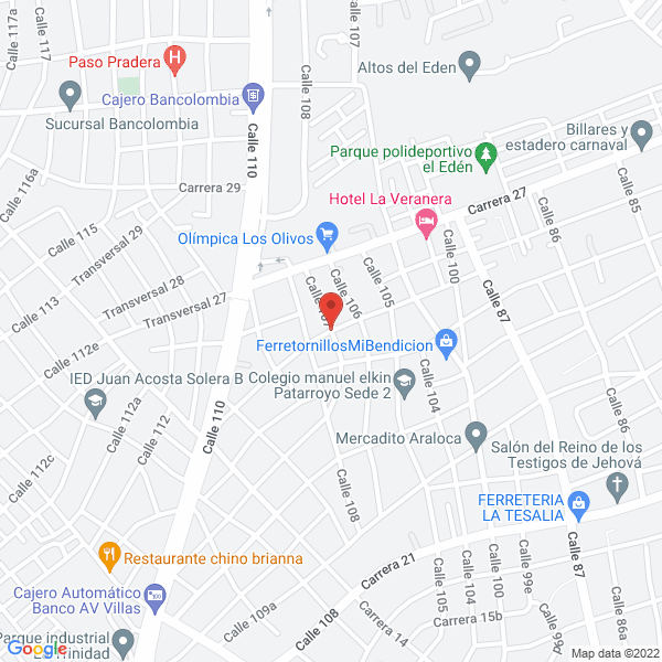 Map of Asesorías Gerenciales H.D.V.